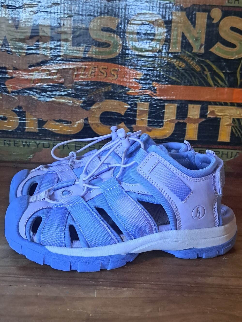 Lands' End Kids All Weather Closed Toe Sandals Kids Size 13 Water Trail Shoes